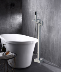 BOCH MANN Albano хром Напольный смеситель для отдельностоящей ванны (7774)