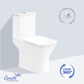 Унитаз компакт Cerutti SPA VETTORE CT7192 безободковый с микролифтом и быстросъемным сиденьем