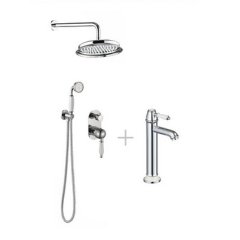 Серия Marbella  система душевая встраиваемая BM8732 + смеситель для  раковины BM8729
