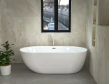 Отдельностоящая акриловая ванна Cerutti SPA КОМО (Como) 7386 без гидромассажа