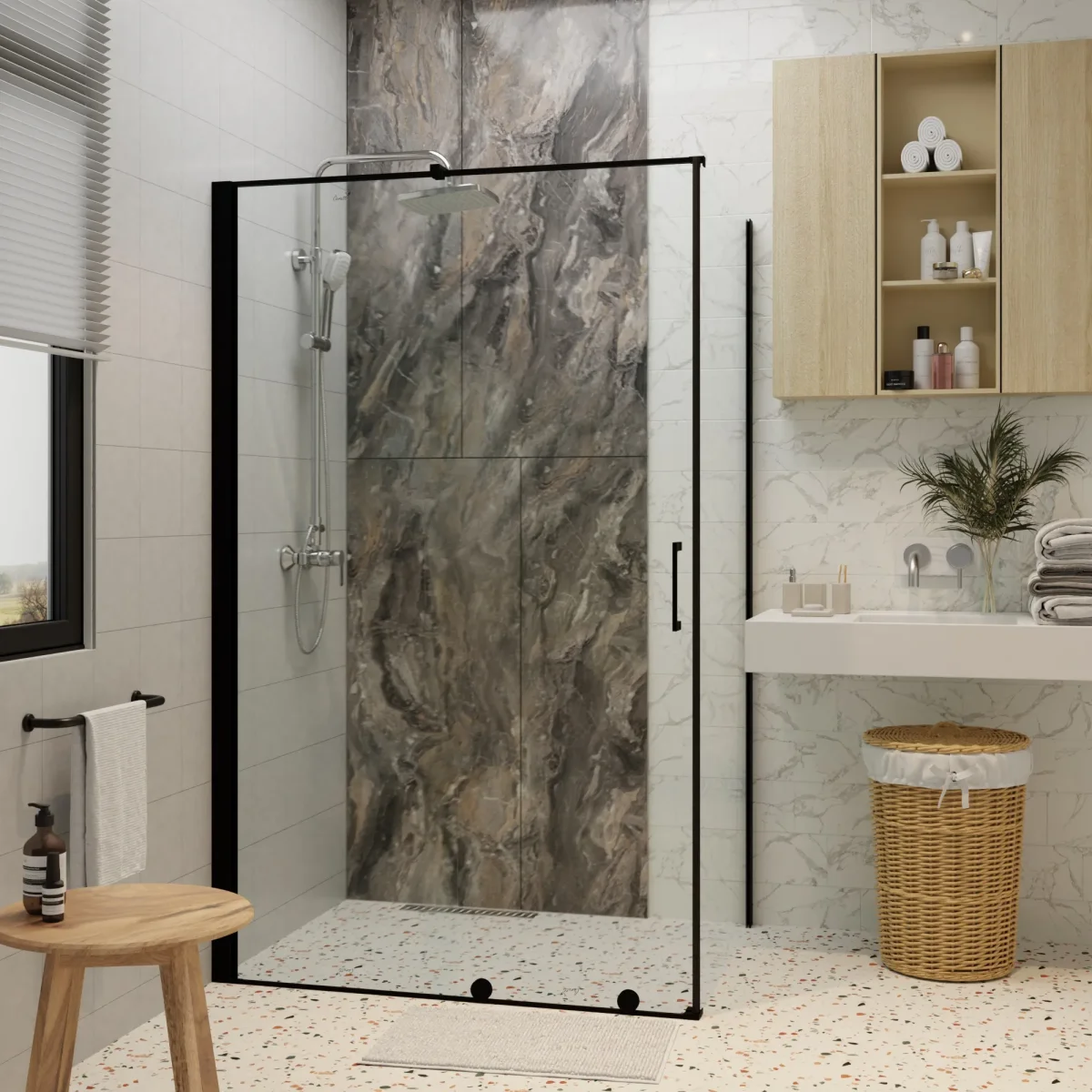 Душевое ограждение Cerutti SPA PREMIATA B 120-8, 120х90 см, без поддона