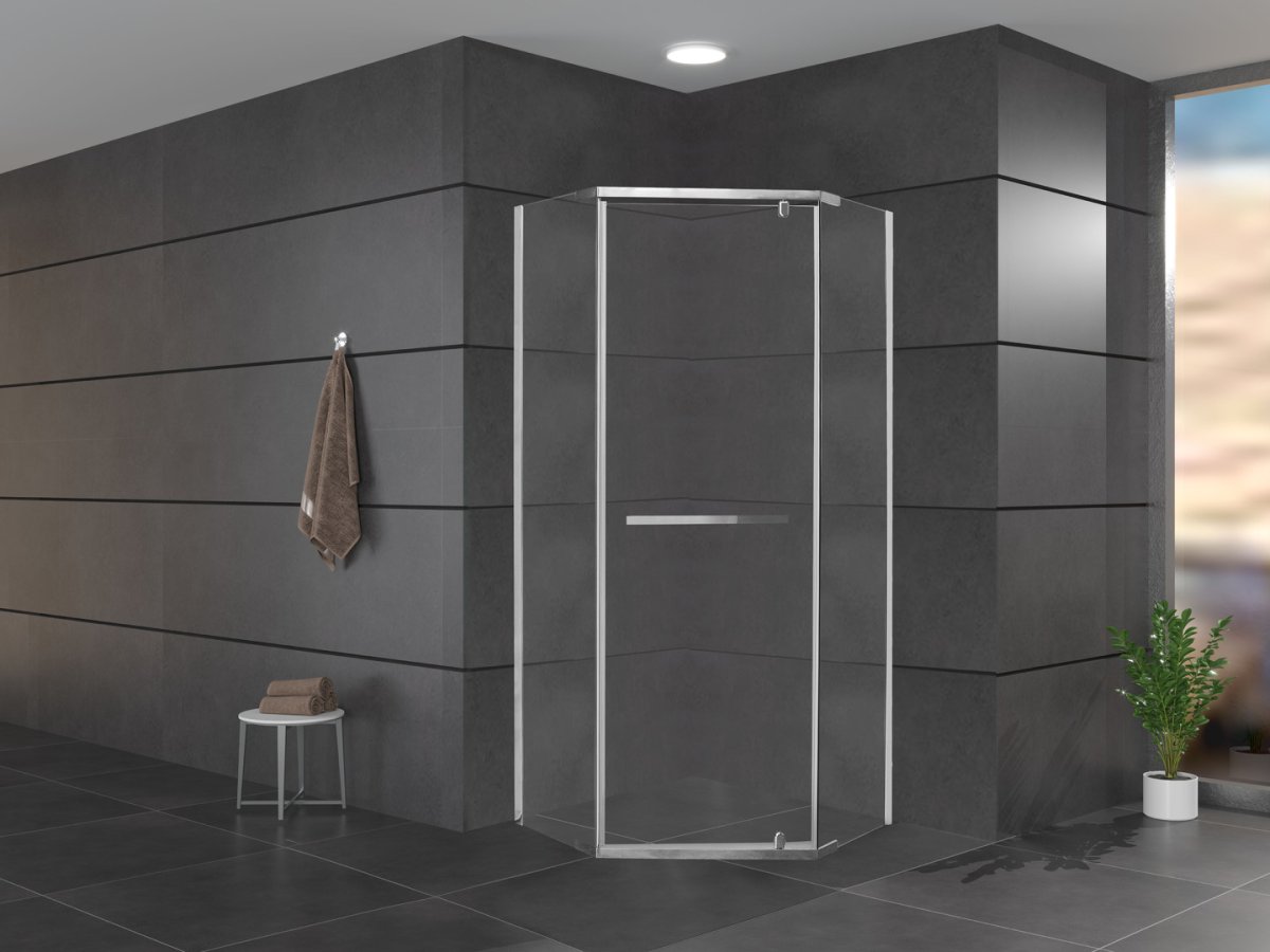 Душевое ограждение CeruttiSPA Chika ZP91T, 90x90 см, без поддона