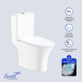 Унитаз компакт Ceruttispa BERNINA Tornado 11133 безободковый с микролифтом и быстросъемным сиденьем