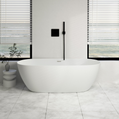 Отдельностоящая акриловая ванна Cerutti Spa dISEO 150 без гидромассажа