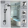Душевая стойка BOCH MANN ECO Quadro Black CT8427 цвет черный