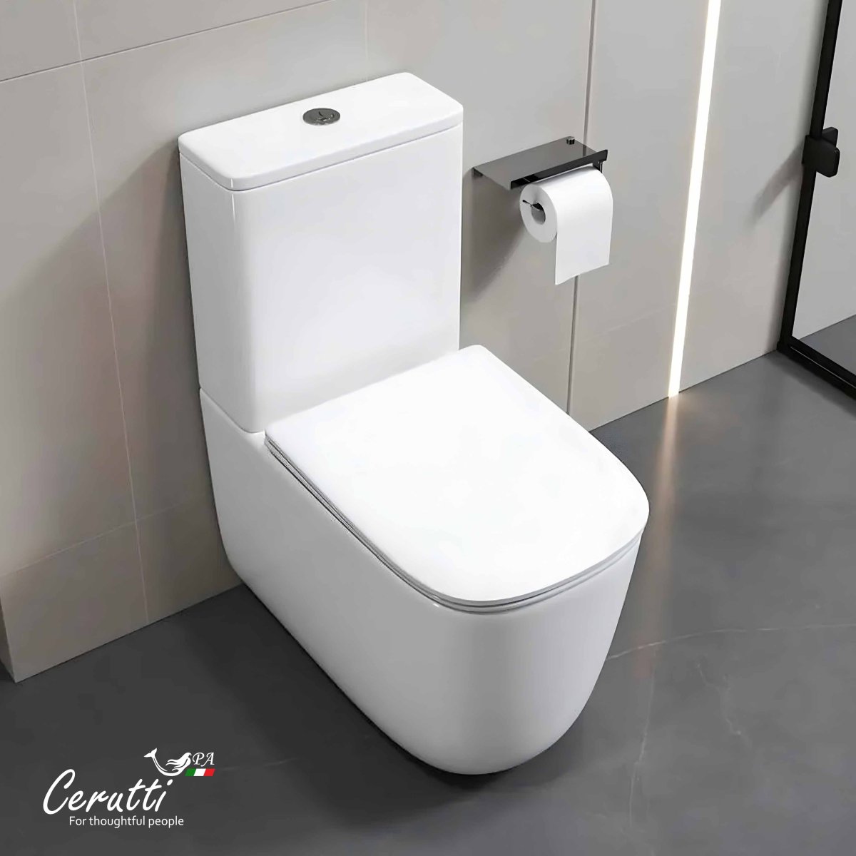 Унитаз компакт ALVARO Tornado безободковый с микролифтом и быстросъемным сиденьем