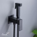 Гигиенический душ Ceruttispa РЕЗИЯ (RESIA) SHB черный матовый, шланг 120 см
