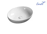 Раковина накладная Ceruttispa CR0019 овальная, белая, 51,5х39,5х13,5 см