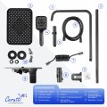 Душевая стойка Ceruttispa АРРИГО (ARRIGO) цвет графит, 11358