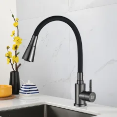 Смеситель для кухни BOCH MANN MIA GR с гибким изливом