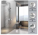 Душевая стойка BOCH MANN CHIKA BM8601, цвет хром, шланг 150 см