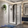 Душевая кабина Cerutti SPA Ceruttispa БЕЛЛА (BELLA) 90GG (90x90x215-225), тропический душ, угловая, без крыши