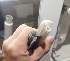 Запчасть Appollo уплотнитель П-образный под стекло ванны